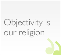Objectivity is our religion